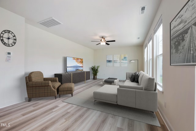 30 Junius Birch Trl, Franklinton, NC 27525 - living room with wood finished floors, plenty of natural light, and ceiling fan