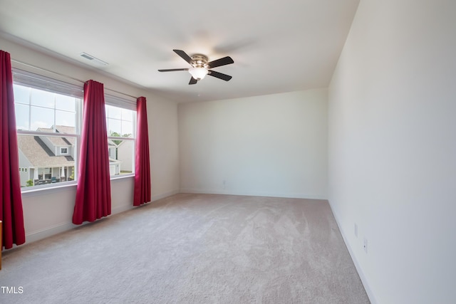 30 Junius Birch Trl, Franklinton, NC 27525 - carpeted empty room featuring ceiling fan and baseboards