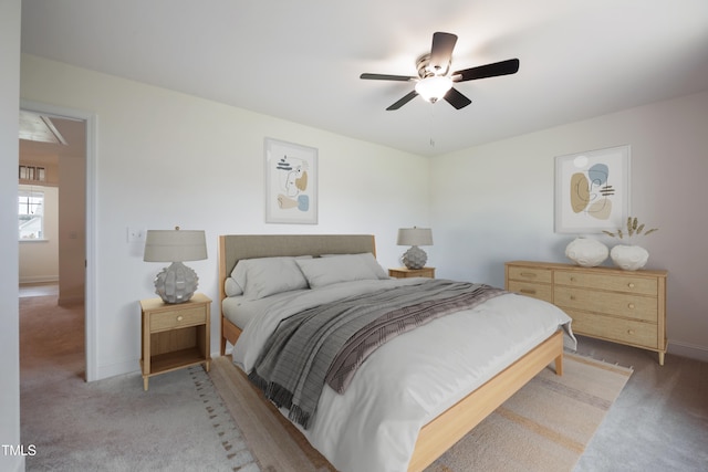 30 Junius Birch Trl, Franklinton, NC 27525 - bedroom with light carpet and a ceiling fan