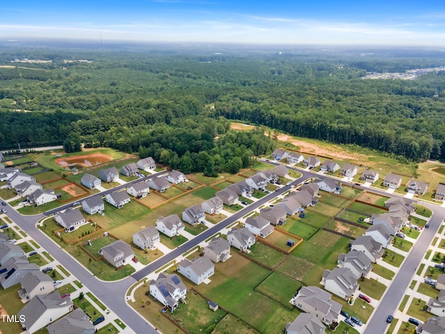 30 Junius Birch Trl, Franklinton, NC 27525 - view of property location featuring a heavily wooded area and nearby suburban area