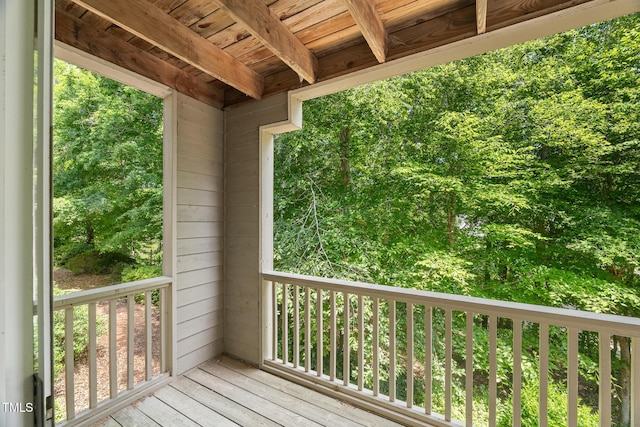 313 Glen Echo Ln Unit J, Cary, NC 27518 - view of wooden terrace