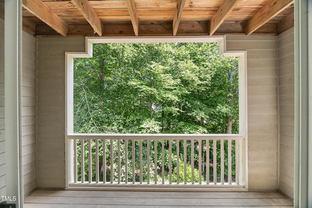 313 Glen Echo Ln Unit J, Cary, NC 27518 - view of wooden terrace