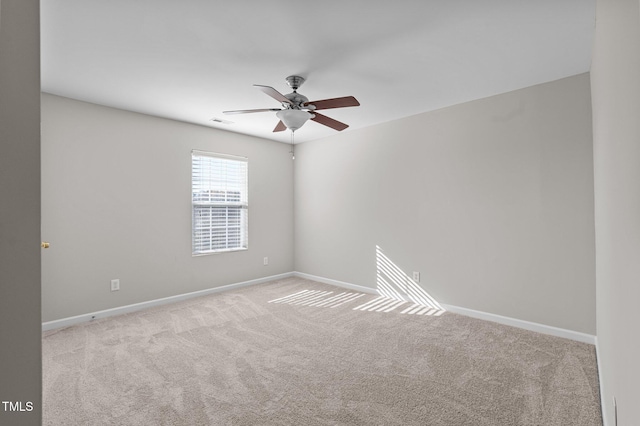 821 Stackhurst Way, Wake Forest, NC 27587 - carpeted empty room featuring ceiling fan and baseboards