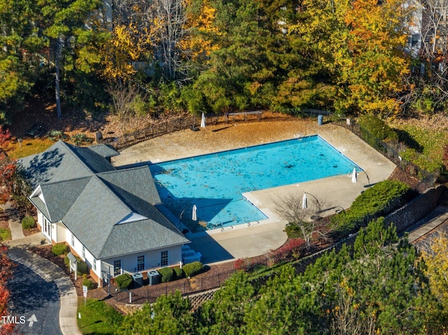 821 Stackhurst Way, Wake Forest, NC 27587 - view of swimming pool with a patio area