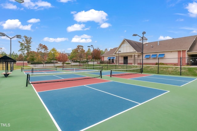 218 Irving Way, Durham, NC 27703 - view of tennis court featuring community basketball court