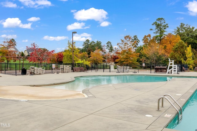 218 Irving Way, Durham, NC 27703 - community pool featuring a patio