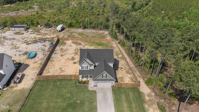 784 Cypress Rd, Cameron, NC 28326 - view from above of property featuring a forest