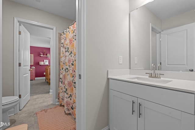 784 Cypress Rd, Cameron, NC 28326 - bathroom featuring vanity and toilet