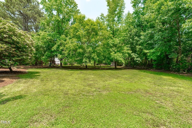 8536 Wolverton Fields Dr, Wake Forest, NC 27587 - view of grassy yard