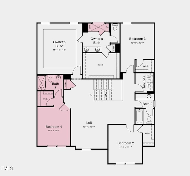 1128 Sun Springs Rd, Wake Forest, NC 27587 - room layout