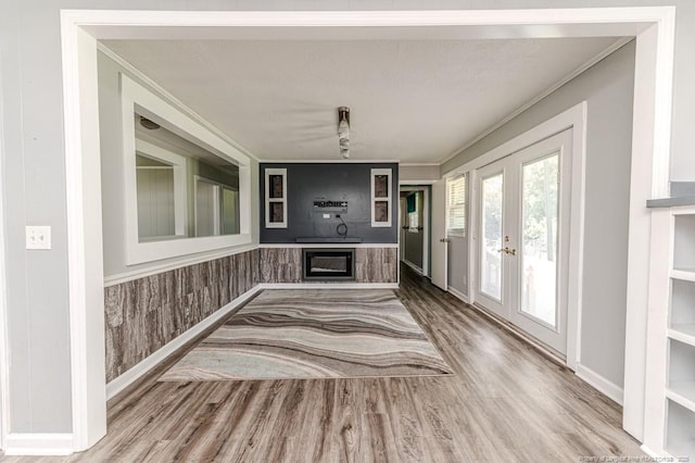 2911 Wicker St, Sanford, NC 27330 - unfurnished sunroom featuring french doors
