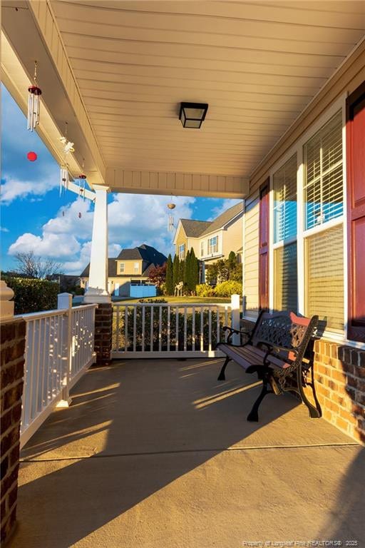 view of porch