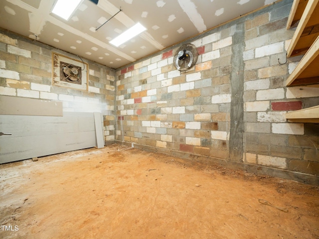 8917 Thompson Mill Rd, Wake Forest, NC 27587 - basement featuring concrete block wall
