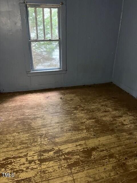 116 Dunstan Ave, Durham, NC 27707 - empty room with dark wood-style floors