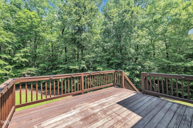 1325 Red Brick Rd, Garner, NC 27529 - view of wooden terrace