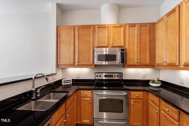 317 W Morgan St Unit 320, Raleigh, NC 27601 - kitchen featuring appliances with stainless steel finishes and a sink