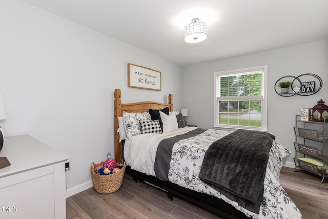 103 Midway Ln, Roanoke Rapids, NC 27870 - bedroom featuring wood finished floors and baseboards