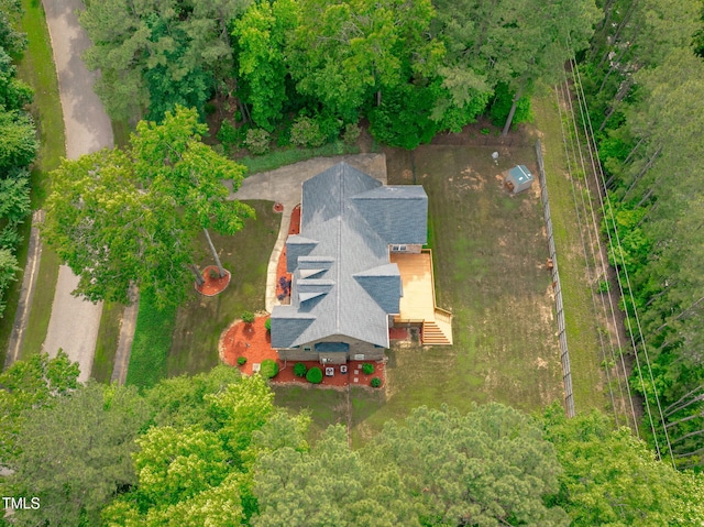 1016 Luminary Ln, Willow Springs, NC 27592 - aerial view of property and surrounding area