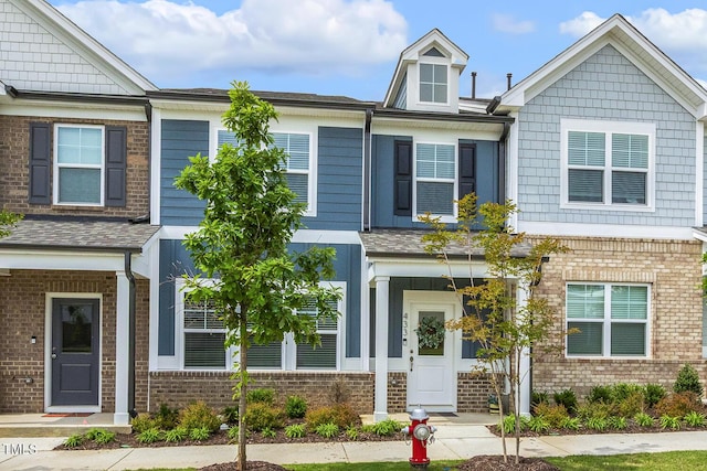 433 Parker Station Ave, Fuquay Varina, NC 27526 - townhome / multi-family property with brick siding