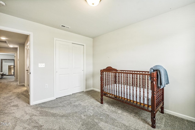 433 Parker Station Ave, Fuquay Varina, NC 27526 - bedroom with carpet flooring, baseboards, and a closet