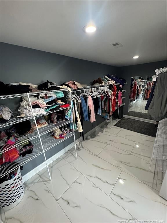 504 E Edinborough Ave, Raeford, NC 28376 - spacious closet featuring marble finish floors