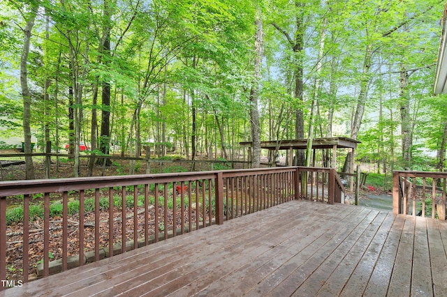 2612 Wade Hampton Rd, Hillsborough, NC 27278 - view of deck