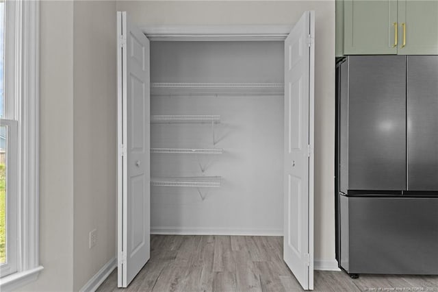 view of closet