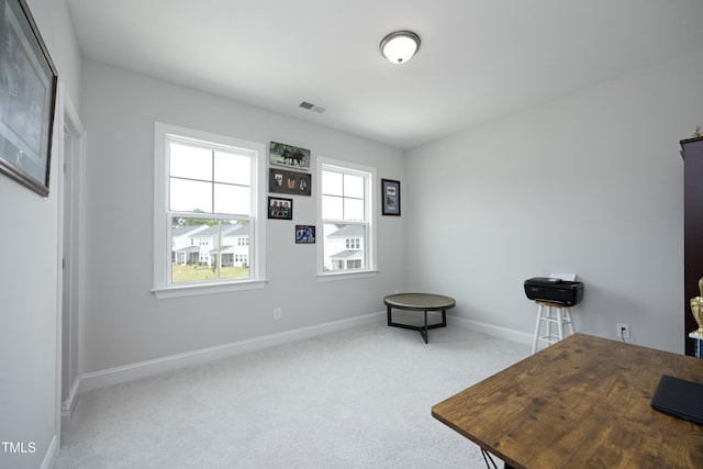 2264 Jollay St, Durham, NC 27703 - carpeted office space featuring baseboards