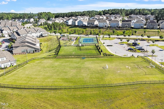 2264 Jollay St, Durham, NC 27703 - aerial perspective of suburban area