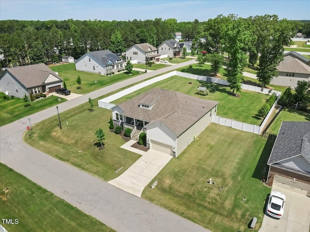 7801 Charters End St, Willow Springs, NC 27592 - aerial view of residential area