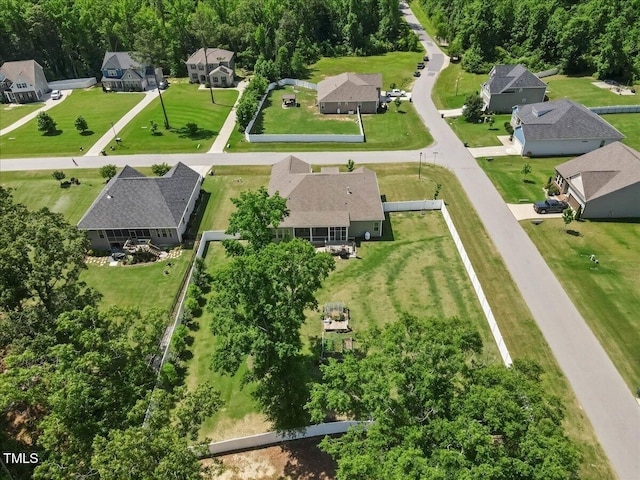 7801 Charters End St, Willow Springs, NC 27592 - aerial view of residential area