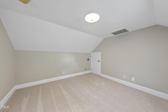 2300 Valley Forge Dr, Raleigh, NC 27615 - additional living space featuring lofted ceiling and light colored carpet