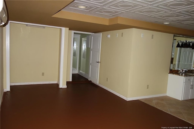 706 Riverside Dr, Lumberton, NC 28358 - spare room featuring baseboards