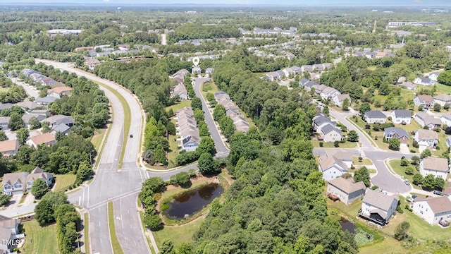 233 Hammond Wood Pl, Morrisville, NC 27560 - aerial view of property and surrounding area featuring nearby suburban area