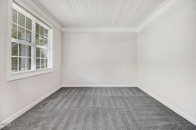1420 Lagerfeld Way, Wake Forest, NC 27587 - carpeted spare room with ornamental molding and baseboards