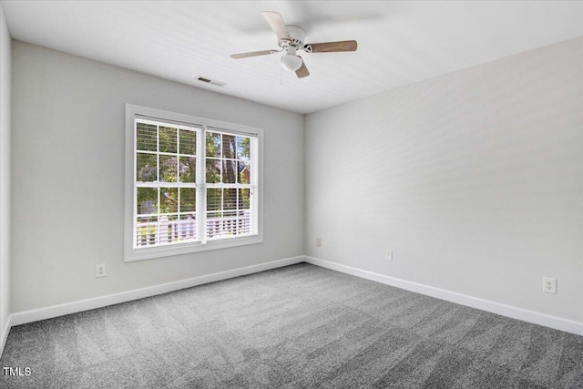 1420 Lagerfeld Way, Wake Forest, NC 27587 - carpeted empty room featuring baseboards and a ceiling fan