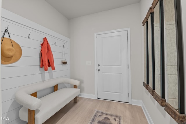 518 Toran Dr, Wake Forest, NC 27587 - mudroom with light wood finished floors and baseboards