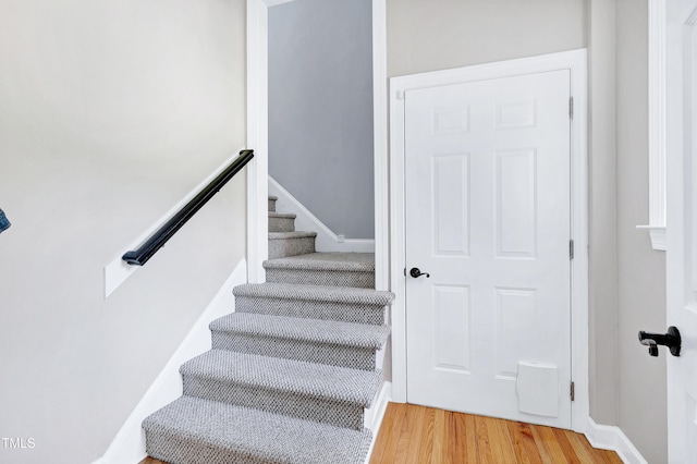 2709 Les Paul Ln, Apex, NC 27539 - staircase with wood finished floors
