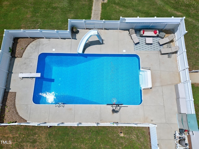 2709 Les Paul Ln, Apex, NC 27539 - bird's eye view of a pool
