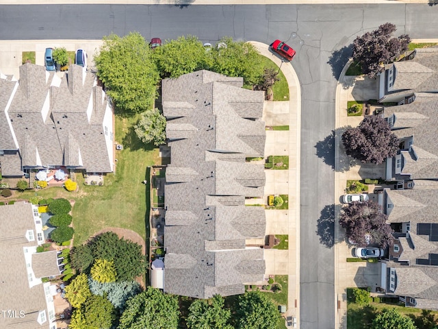8004 Thrush Ridge Ln, Raleigh, NC 27615 - aerial perspective of suburban area