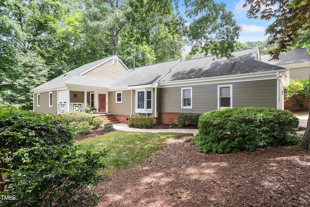 108 Ripplewater Ln, Cary, NC 27518 - single story home with a shingled roof