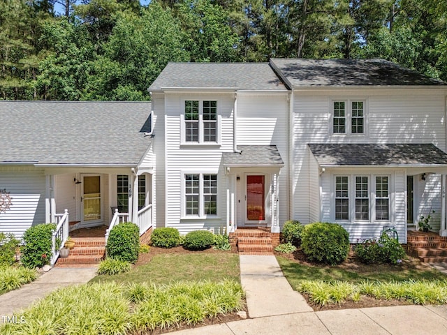166 Greenmont Ln, Cary, NC 27511 - view of front of house featuring a shingled roof