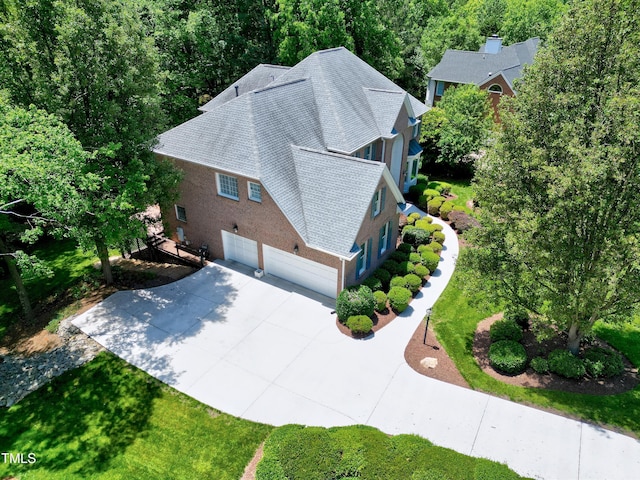 225 Midenhall Way, Cary, NC 27513 - aerial view of property and surrounding area