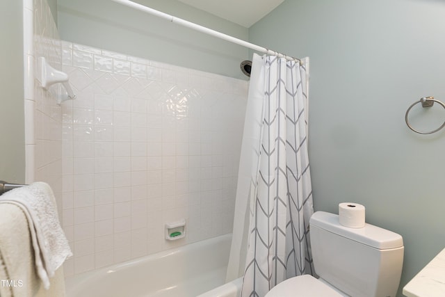 225 Midenhall Way, Cary, NC 27513 - bathroom with toilet, shower / tub combo with curtain, and vanity