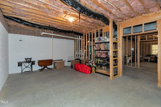225 Midenhall Way, Cary, NC 27513 - view of unfinished basement