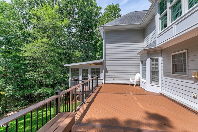 225 Midenhall Way, Cary, NC 27513 - view of wooden terrace