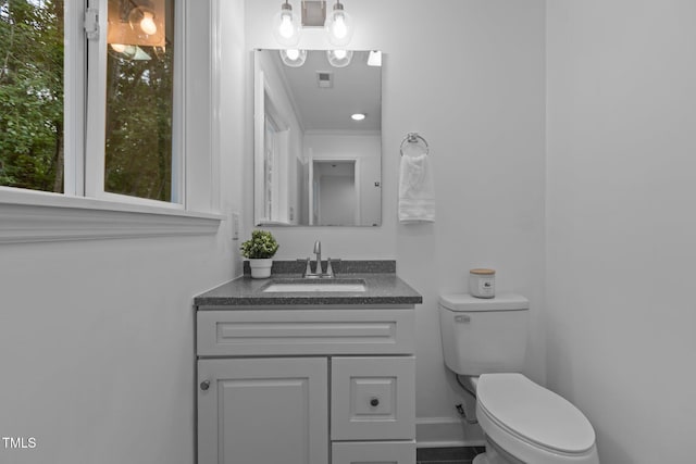 1204 Pecan Pl, Durham, NC 27704 - bathroom with vanity and toilet