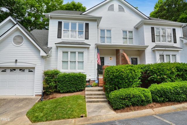 114 Colchis Ct, Cary, NC 27513 - view of front facade with a shingled roof