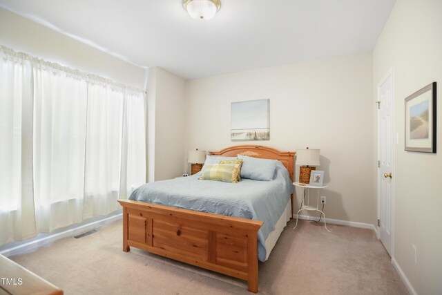 114 Colchis Ct, Cary, NC 27513 - bedroom with carpet and baseboards