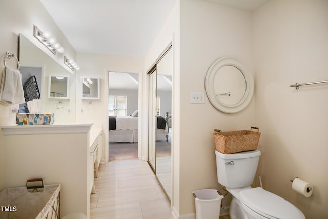 114 Colchis Ct, Cary, NC 27513 - bathroom with ensuite bath, toilet, and vanity